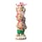 Glitzhome® 12.5" Stacked Gingerbread Table Décor